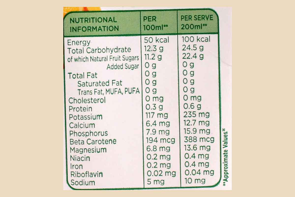 Tropicana 100% Mixed Fruit Juice No Added Sugar 1 Ltr