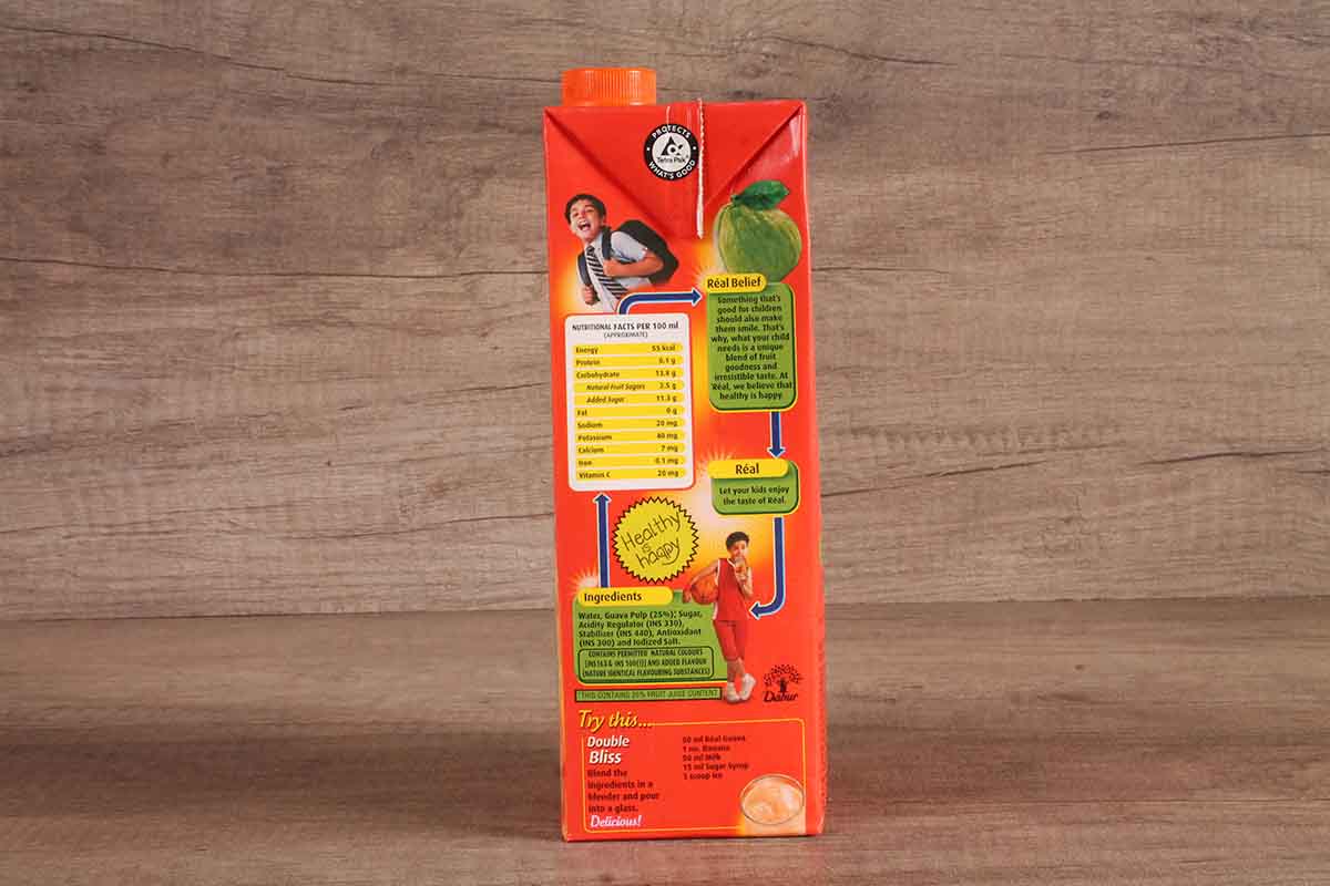 Real Guava Fruit Juice 1 Ltr