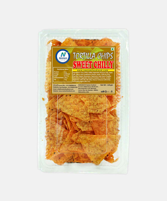 Tortilla Chips Sweet Chilli 120 Gm