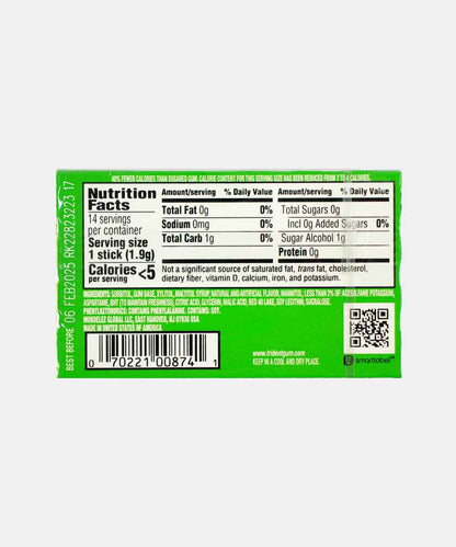 Trident Chewing Gum Water Melon 14 Stick