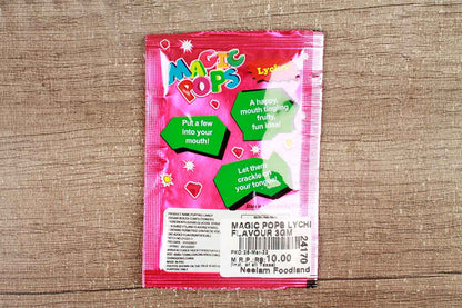 Magic Pops Popping Candy Lychee Flavour 3 Gm