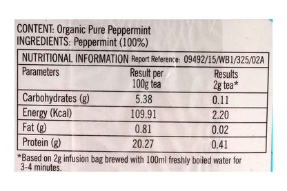 Ty-Phoo Organic Pepper Mint Tea 20 Bag