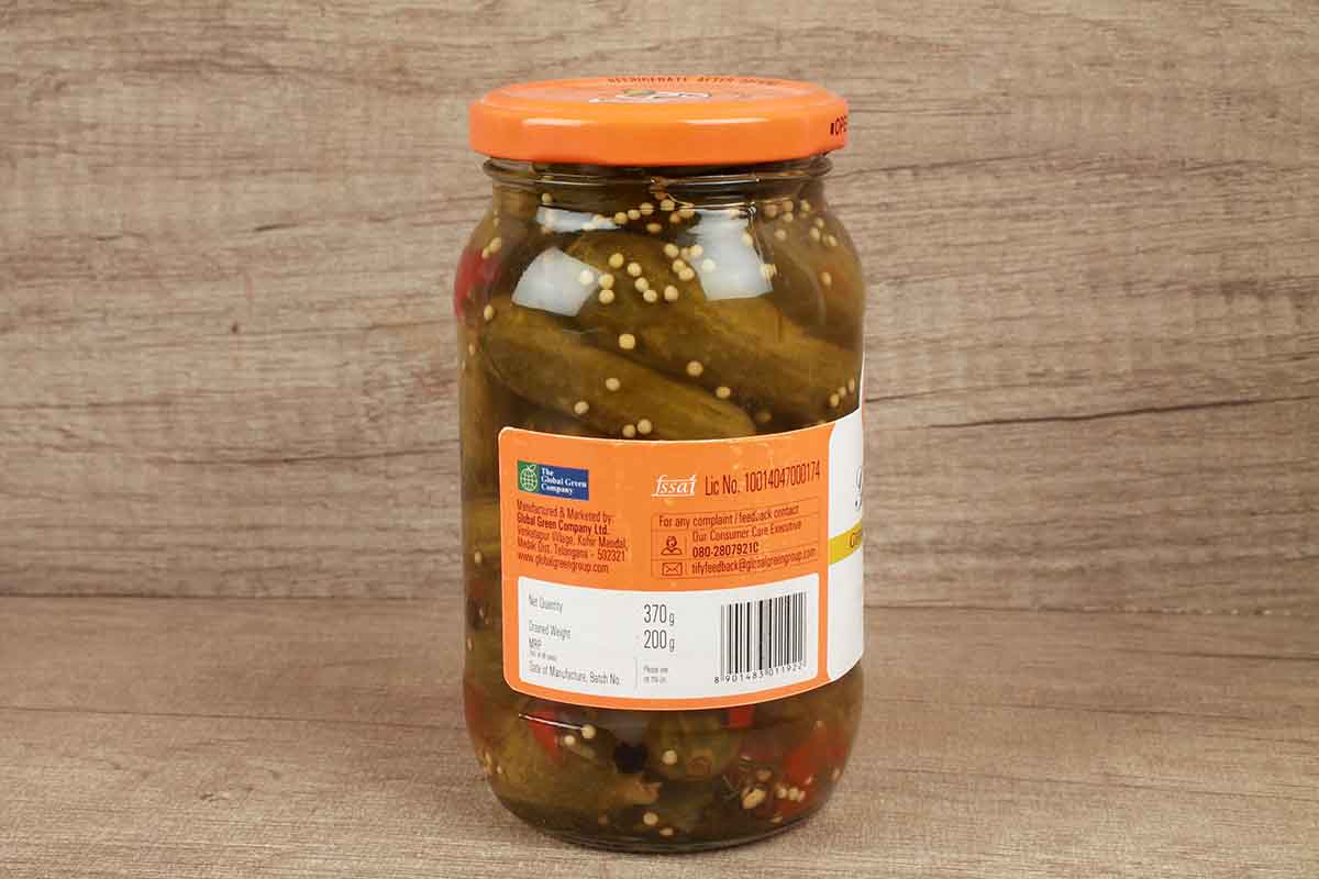 Tify Gherkins German Sweet Sour 370 Gm