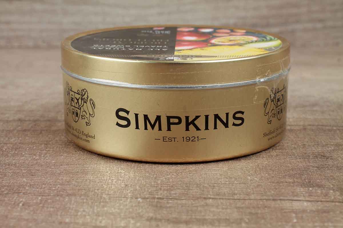 Simpkins Tropical Fruit Drops 200 Gm