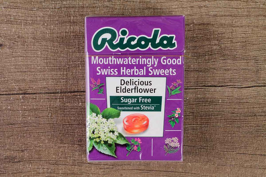Ricola Delicious Sugar Free Swiss Alpine Herbs Elderflowers 45 Gm