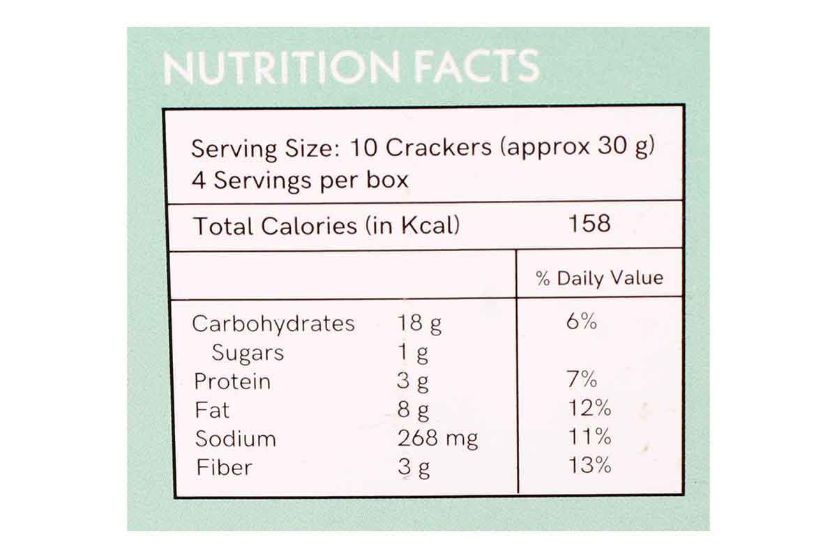 Atmosphere Grain Free Crackers Sea Salt 120 Gm