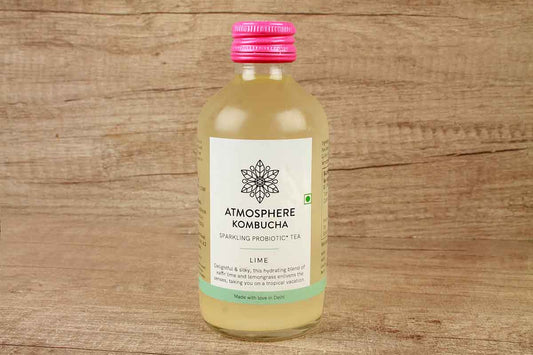 Atmosphere Sparkling Probiotic Lime Kombucha 210 Ml