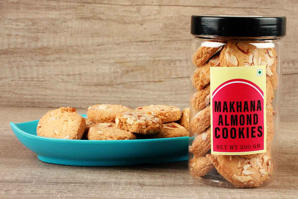 MAKHANA ALMOND COOKIES 200