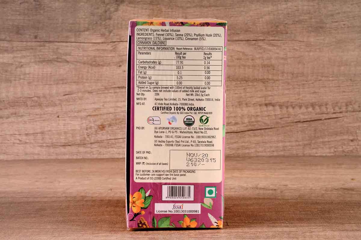 Ty Phoo Detoxing Organic Slim Tea 20 Bag