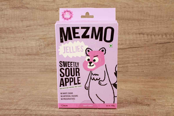 MEZMO SWEETLY SOUR APPLE JELLIES 48