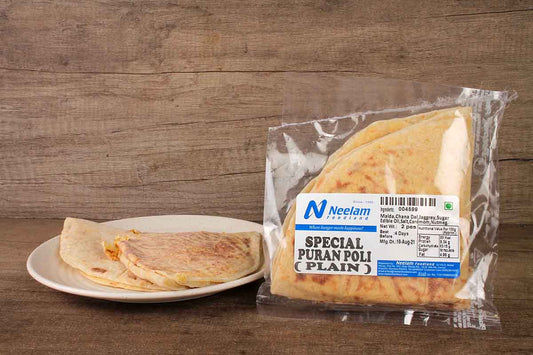 Puran Poli Plain 2 Pieces