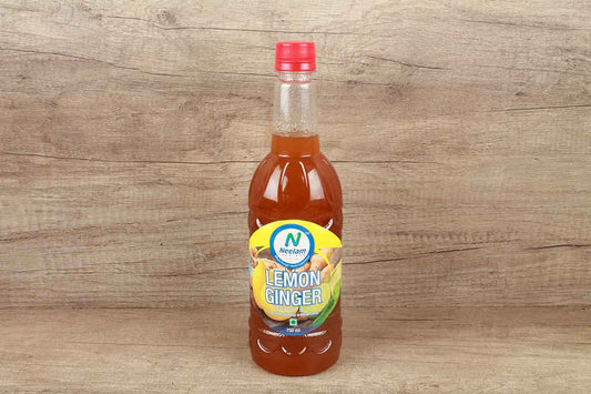 Home Made Ginger Lemon Syrup 750 Ml
