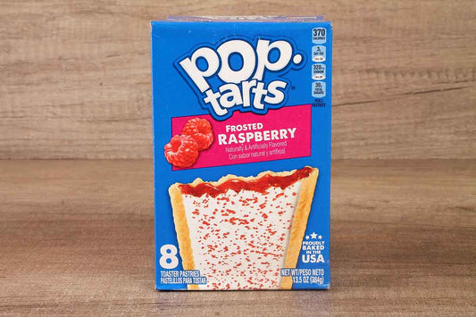 Kelloggs Poptarts Frosted Raspberry 384 Gm