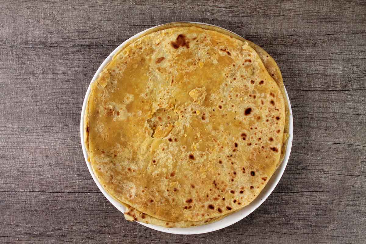 Puran Poli Pure Ghee 4 Pc