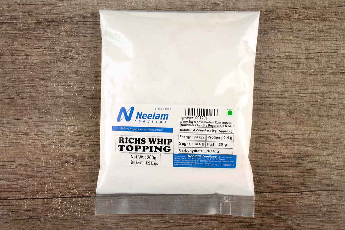 Richs Whip Topping 200 Gm