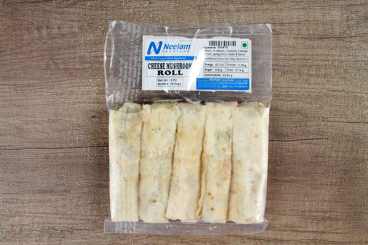 Cheese Mushroom Roll 5 Pcs