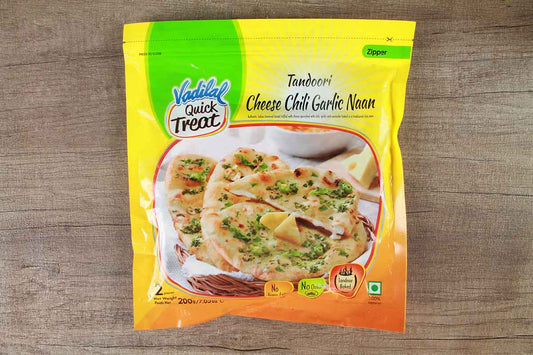 Vadilal Tandoori Cheese Chili Garlic Naan 200 Gm