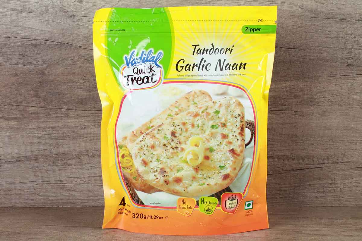 Vadilal Tandoori Garlic Naan 320 Gm