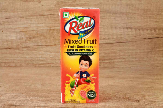 Real Mixed Fruit Juice 180 Ml