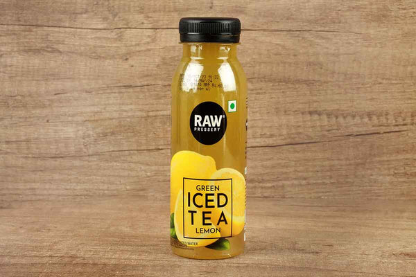 RAW PRESSERY GREEN ICE TEA LEMON TEA 250
