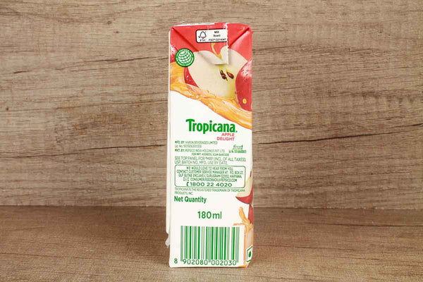 tropicana apple juice tetra pack 180 ml