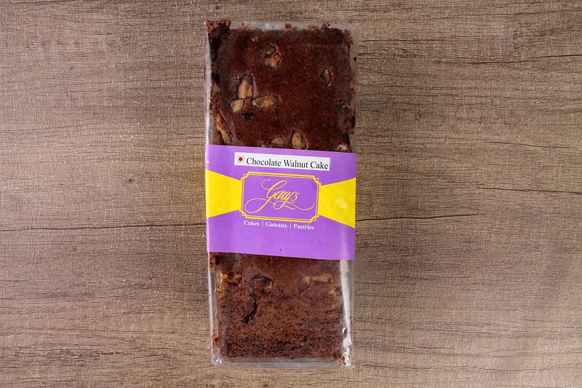 Garys Chocolate Walnut Cakes 250 Gm