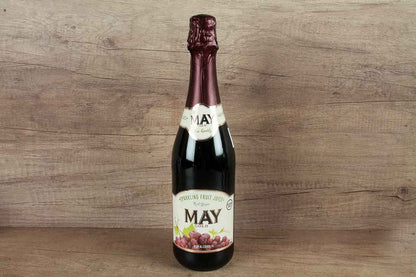May Gold Red Grape Sparkling Fruit Juice Non Alcoholic 750 Ml