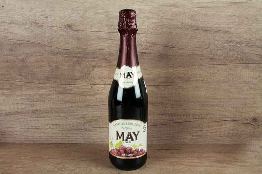 May Gold Red Grape Sparkling Fruit Juice Non Alcoholic 750 Ml
