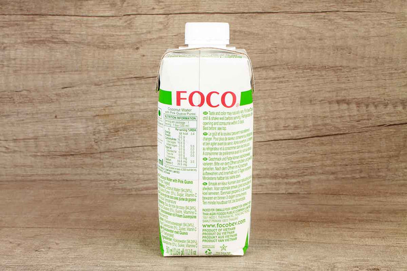FOCO COCONUT WATER WITH PINK GUAVA 330