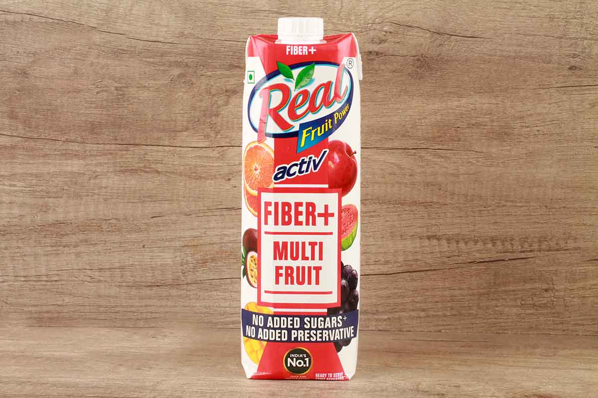 Rear Active No Added Sugar Fiber+ Multi Fruit Juice 1 Ltr