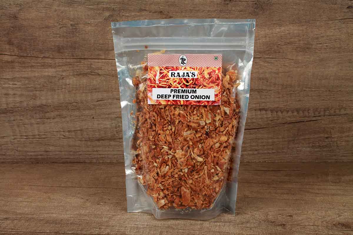 Rajas Premium Onion Deep Fried 175 Gm
