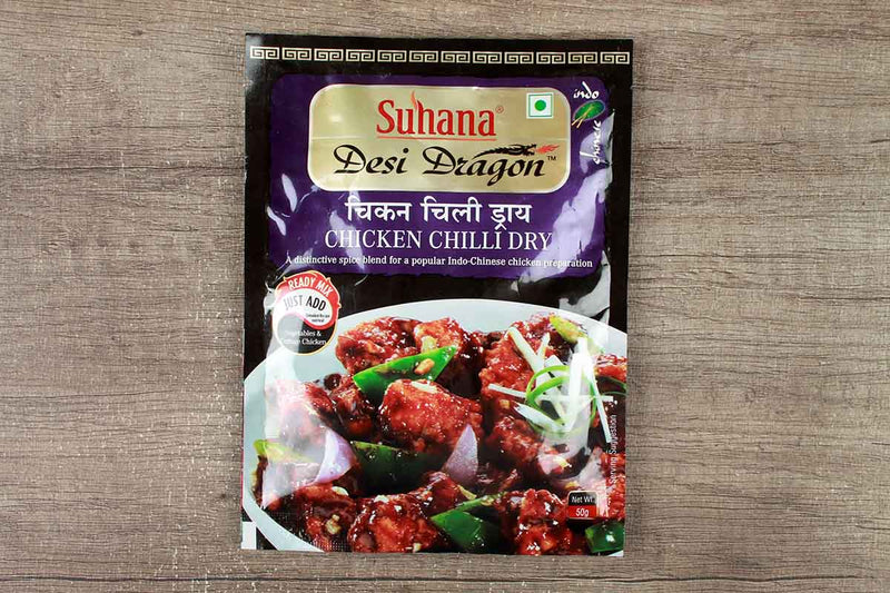 SUHANA CHICKEN CHILLI DRY MASALA MIX 50