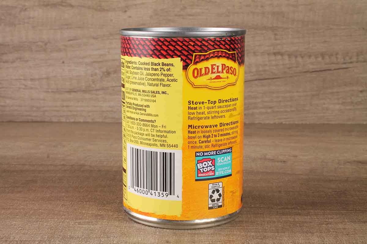 Old Elpaso Black Refried Beans 453G