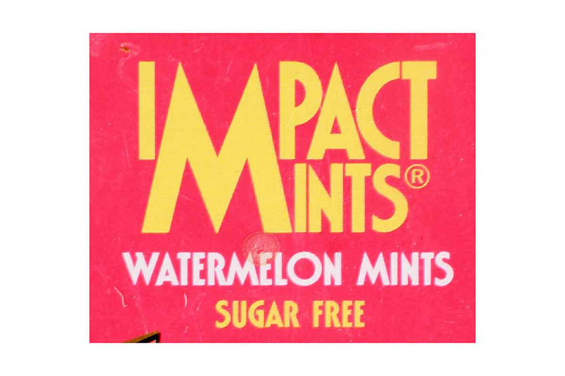 impact mints sugar free watermelon mints 14
