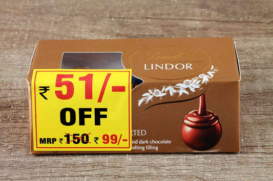 Lindt Lindor Assorted Smooth Melting Hazelnut Dark Chocolate 37.5 Gm