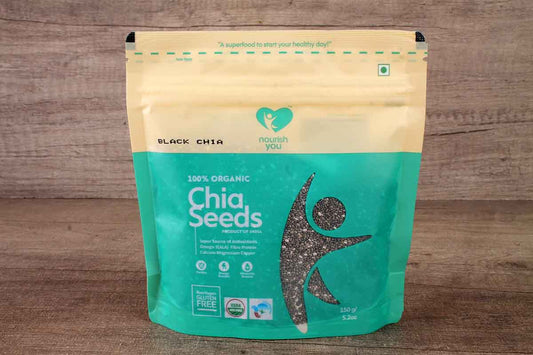 Nourish You Chia Seeds Black 150 Gm