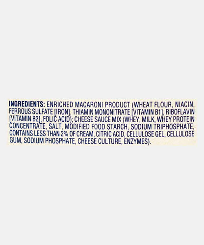 Kraft Macaroni Cheese White Cheddar Pasta Shells  206 Gm