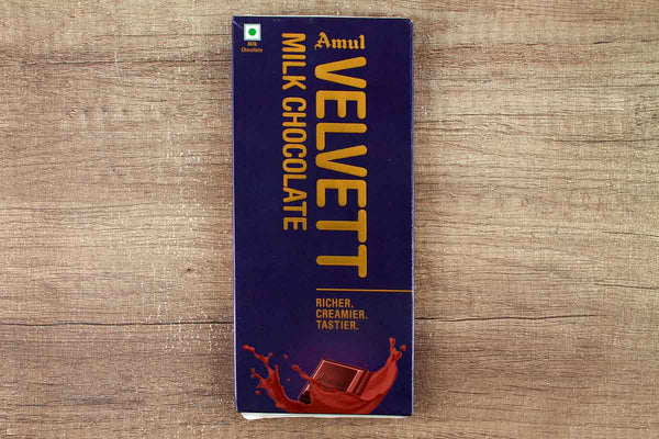 AMUL VELVETT MILK CHOCOLATE 150