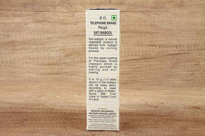 Sat-Isabgol Psyllium Husk 100 Gm