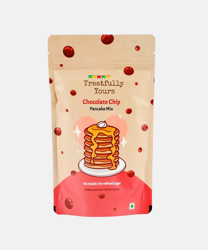 TREATFULLY YOURS CHOCOLATE CHIP PANCAKE MIX 160