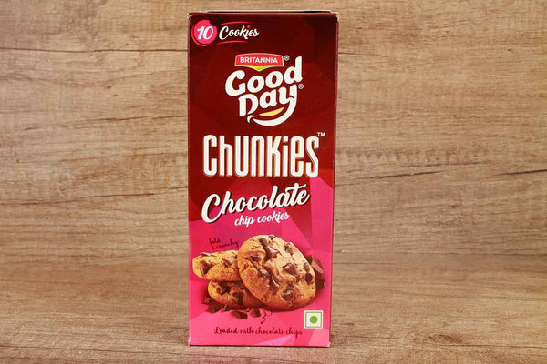 BRITANNIA GOOD DAY CHOCOLATE CHIP CHUNKIES COOKIES 120