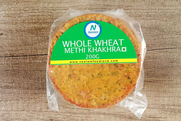 LOW FAT WHOLE WHEAT METHI KHAKHRA MINI 200