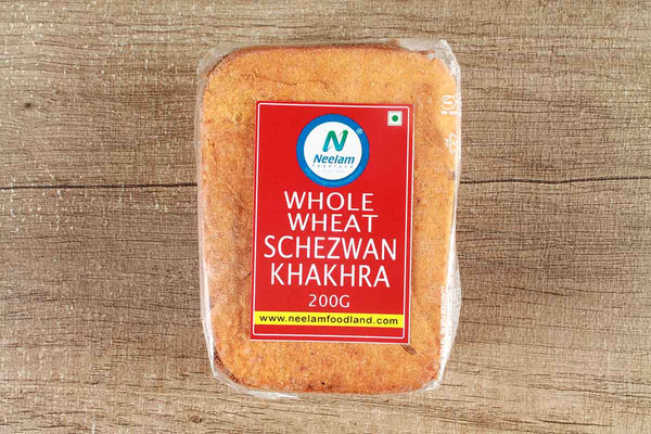 whole wheat schezwan khakhra mobile 200 gm