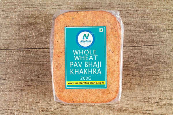 whole wheat pav bhaji khakhra mobile 200