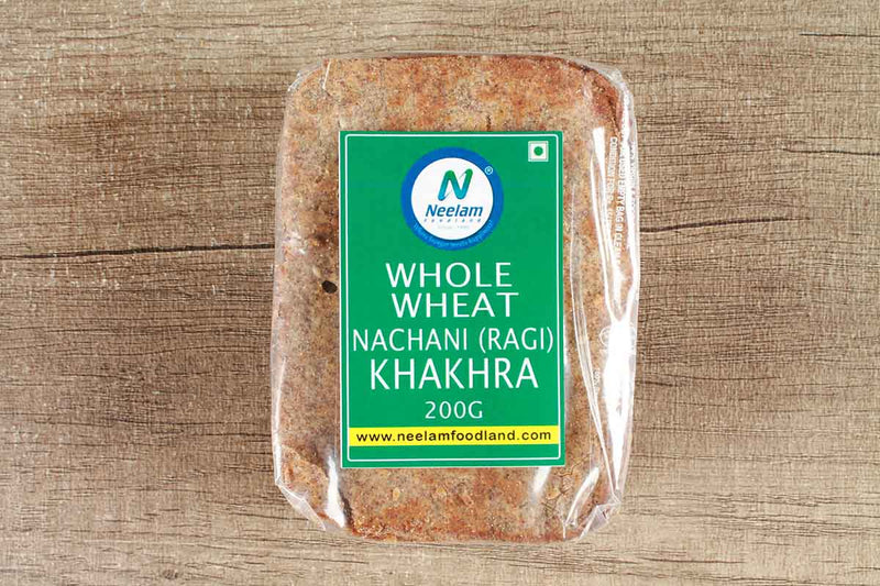 whole wheat nachani khakhra mobile 200 gm