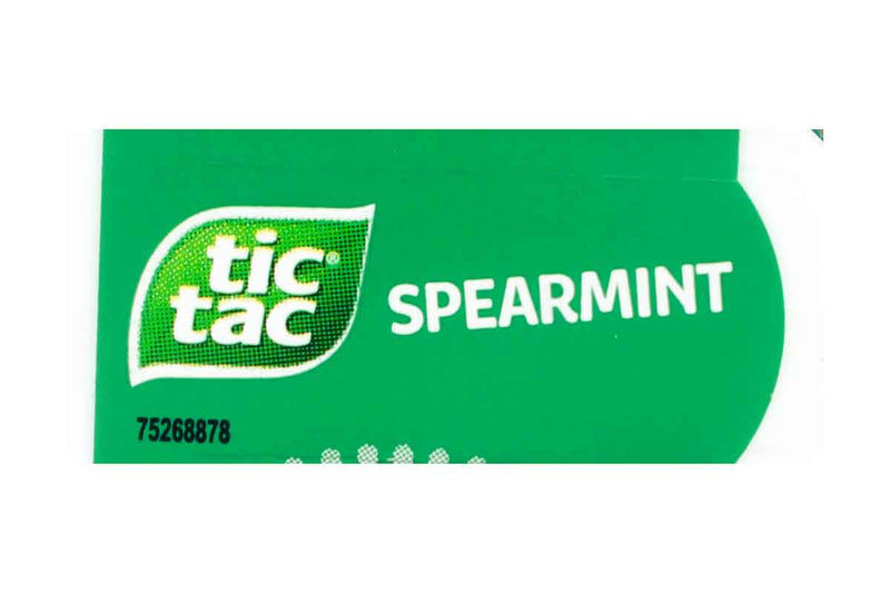 tic tac spearmint 7.2