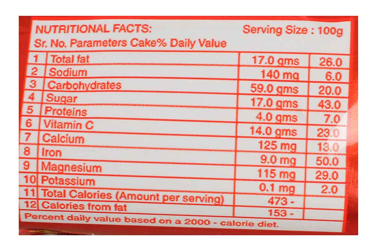 Venus Baker Mix Fruit Cakes 300 Gm