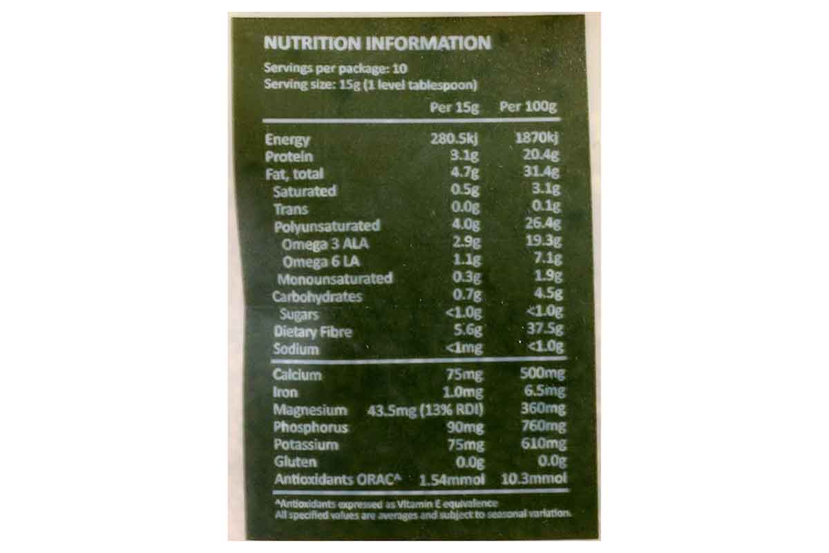 Nourish You White Chia Seeds 150 Gm