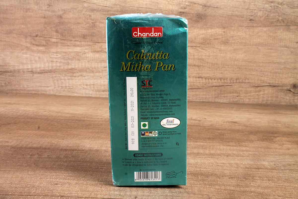 Chandan Calcutta Mitha Pan 90 Gm