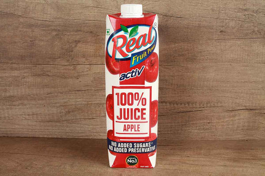 Real Active 100% Apple Juice No Added Sugar 1 Ltr